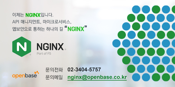 이제는 NGINX입니다.