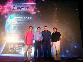 오픈베이스, ‘Radware APAC Executive Exchange 2013’ 3년 연속 아태지역 라드웨어 최고 파트너사 ...